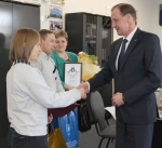 Павел Сурков поздравил девятиклассницу, которая стала чемпионкой мира по каратэдо