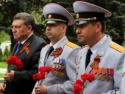 Саратовские полицейские приняли участие в торжественных мероприятиях, посвященных 73-й годовщине Победы в Великой Отечественной войне