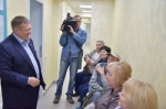  Николай Панков встретился с врачами и пациентами нового филиала поликлиники №20 