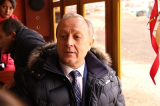 Губернатор вместе с коллегами прокатился на 