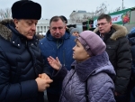 Саратовцы на ярмарке пожаловались Валерию Радаеву на дорогие яйца 