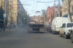 Саратовцы просят ГИБДД наказать безответственного водителя самосвала