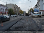 На Чапаева не успели до утра заменить некачественный асфальт
