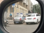 Саратовские полицейские поставили автомобиль на парковке для инвалидов
