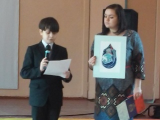 В Октябрьском районе выбрали лучшую эмблему, посвященную 55-летию первого полета в космос