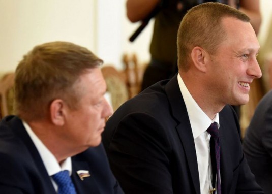 Бусаргин и Панков посетили с рабочим визитом Луганск