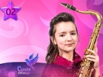 Саксофонистка Софья Тюрина ждет голосов зрителей сказочного сезона конкурса «Синяя птица»