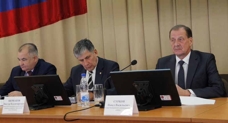 В Татищевском районе провели собрание актива района