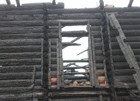 В результате пожара в бараке без крова остались 23 семьи