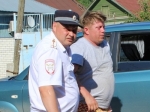 В центре Саратова пьяный водитель уснул за рулем после ДТП