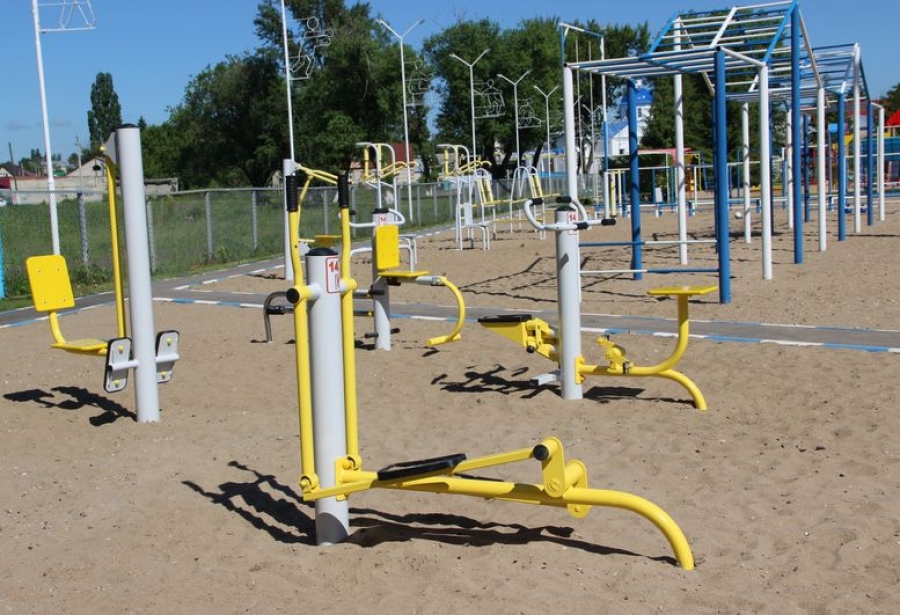 На Татищевском «Олимпе» новые спортивные площадки