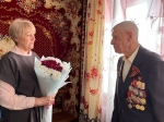 Глава поздравила с 95-летним юбилеем почётного гражданина Озинского района Аникина Ивана Константиновича 