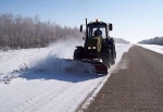 В Татищево чистят дороги от снега