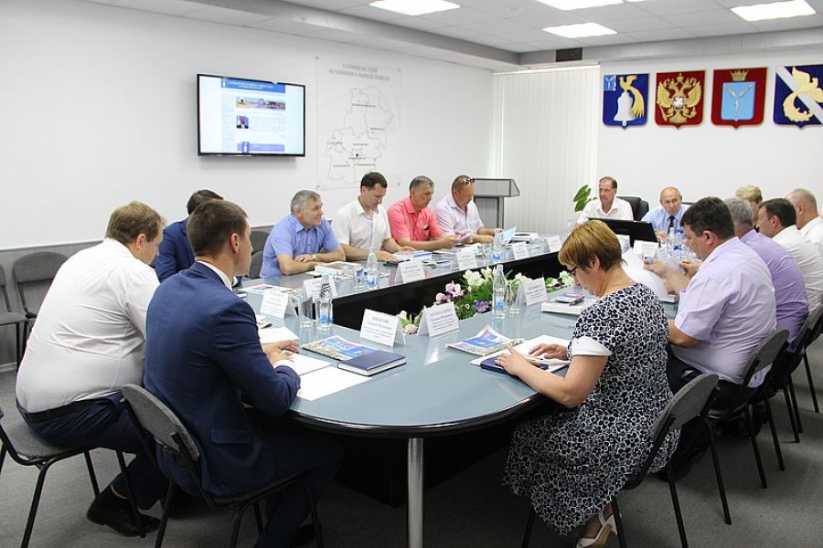 В Татищевском районе прошёл областной семинар-совещание «Совет муниципальных образований Саратовской области»