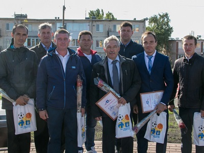 В Татищево чествовали благотворителей и строителей сквера «Спортивный» 