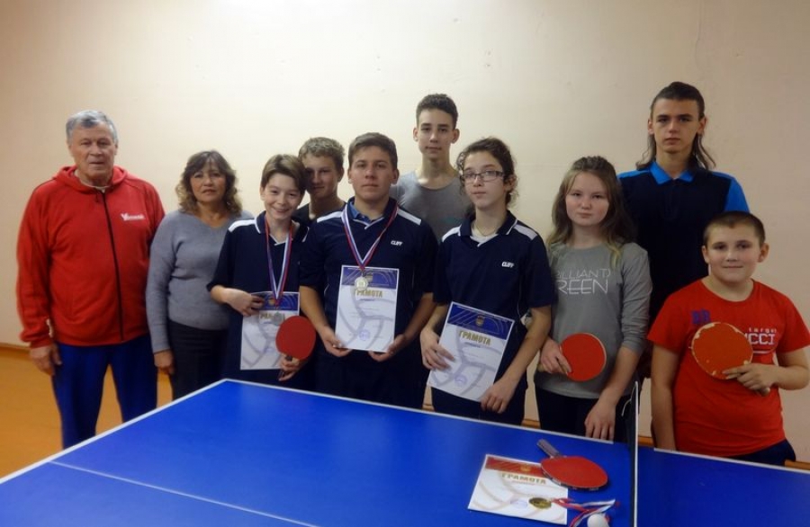 Татищевские школьники соревновались в Открытом первенстве по настольному теннису