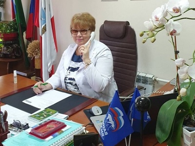 Александра Сызранцева провела дистанционный прием