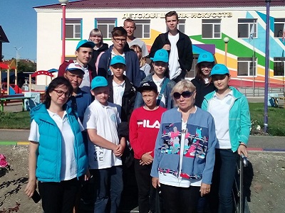 Делегация детей из Республики Беларусь посетила р.п.Татищево