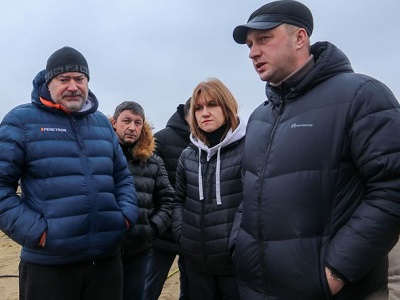 Строительство резервуара в с.Сторожевка – на особом контроле Строительство резервуара в с.Сторожевка – на особом контроле