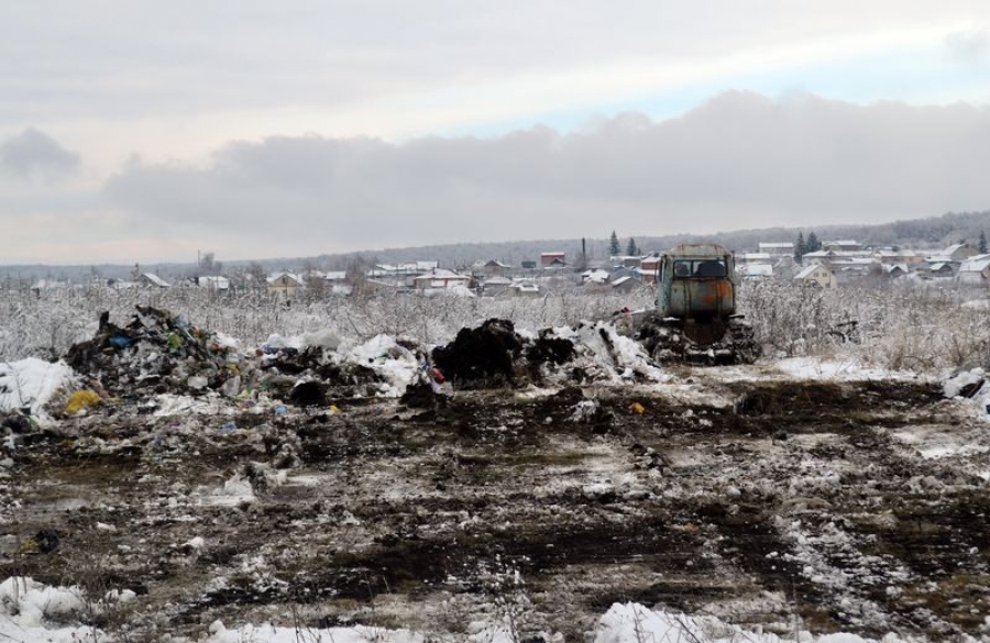 В Большой каменке зачистили свалку