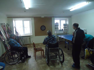 В Балашовском доме-интернате для престарелых и инвалидов прошел большой турнир по дартсу и теннису