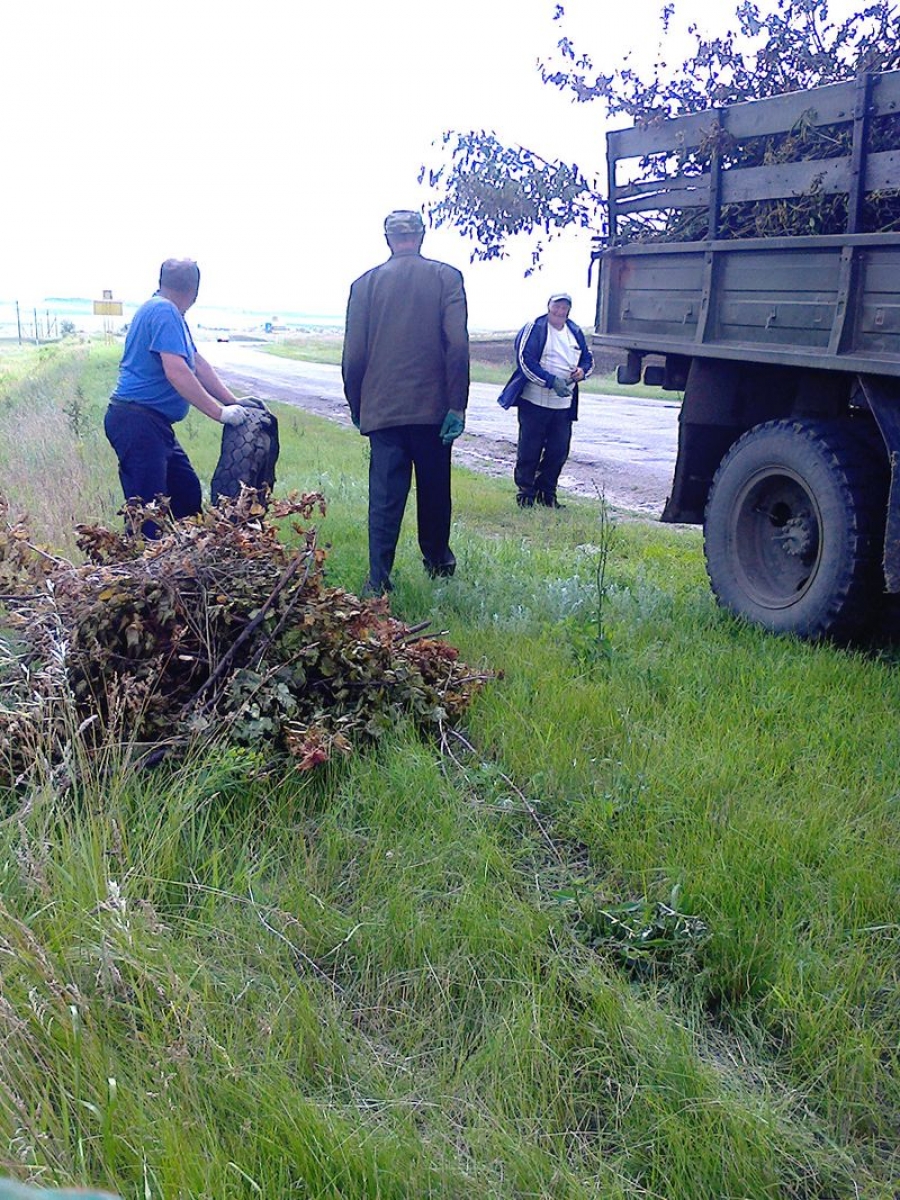 Жители Садовского МО продолжают благоустраивать территорию