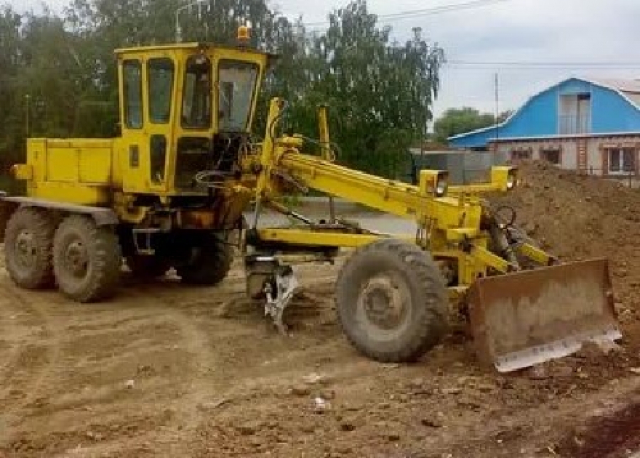 В селе Слепцовка грейдировали дороги