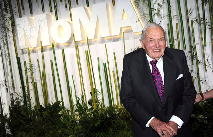 Миллиардер Дэвид Рокфеллер умер в возрасте 101 года