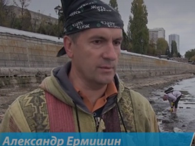 Активисты очистили дно Волги у набережной от мусора