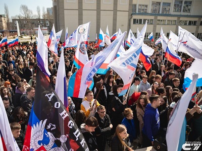 СГТУ провел патриотическую акцию #Своихнебросаем, приуроченную 8-летию провозглашения Донецкой народной республики