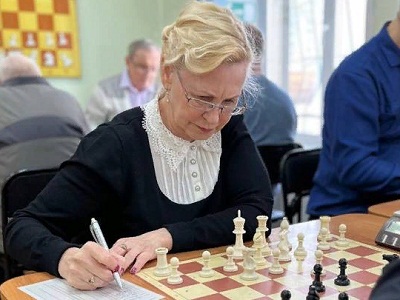 Прошло первенство города по шахматам среди ветеранов