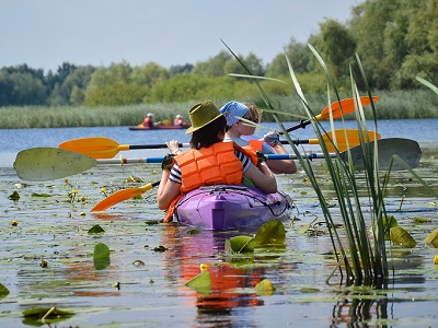 Саратовские журналисты прошли на байдарках по Волге 