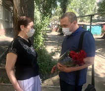 Юрий Максимов поздравил ветеранов 8-й горбольницы с Днем медицинского работника