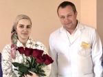 В перинатальном центре 8-й горбольницы поздравили пациенток с Днем матери