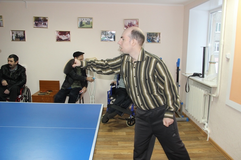 В Балашовском доме-интернате прошел турнир по настольному теннису