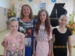 Прошёл ежегодный отчётный концерт учащихся хореографического отделения ДШИ № 8 по классу общего фортепиано