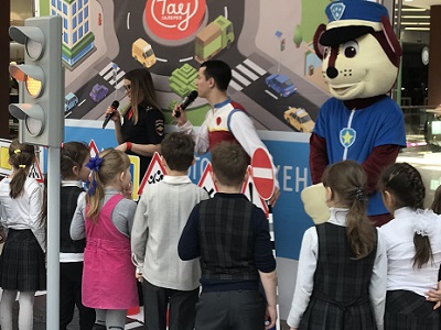 Госавтоинспекция проводит мероприятия по обучению детей ПДД