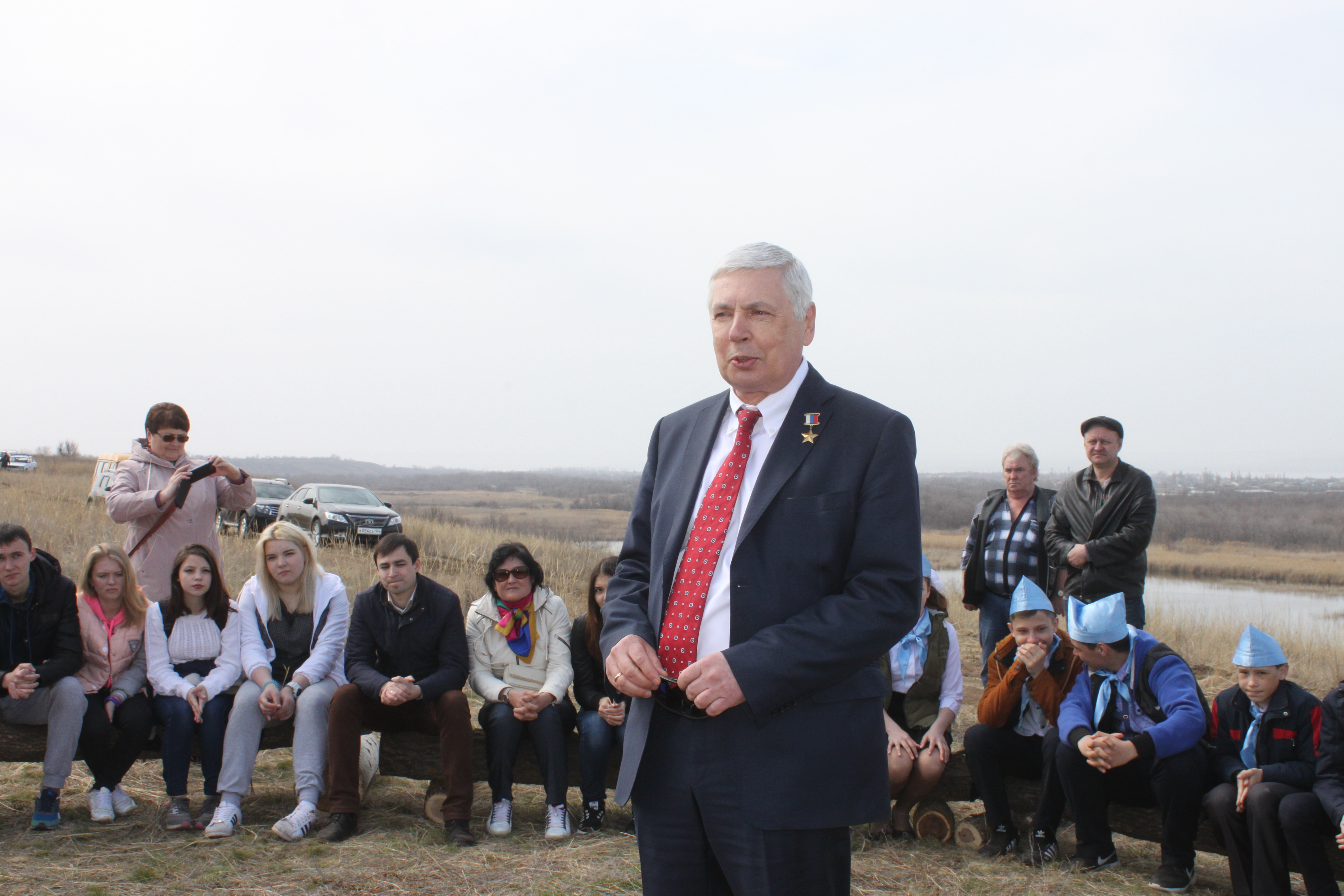 В Энгельсе состоялась экспедиция к месту приземления Гагарина
