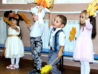 На отделении раннего эстетического развития 