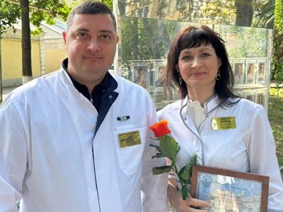 В первой городской больнице Саратова обновили Доску Почета