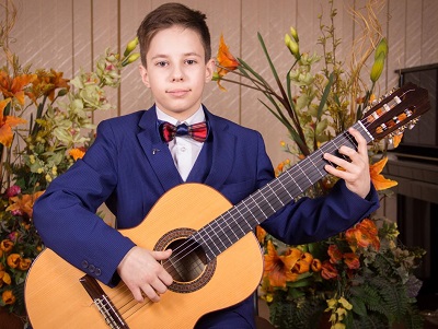 Гитарист Егор Лепёшкин завоевал звание Лауреата I степени на Открытом межрегиональном конкурсе исполнителей 