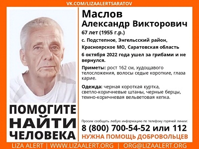 Под Энгельсом ищут седого грибника. Он ушел в лес еще вчера