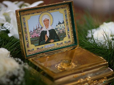 В саратовский храм принесут мощи блаженной Матроны Московской