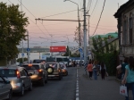 Мост Саратов-Энгельс встал в пробке из-за массового ДТП