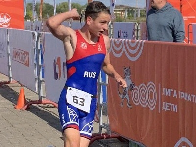 Спортсмен выиграл первенство России по акватлону