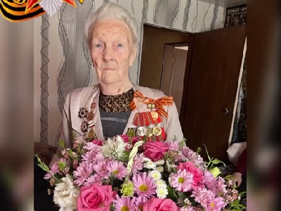 Ветеран Великой Отечественной отметила вековой юбилей