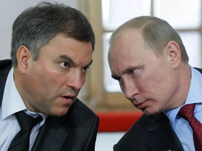 Встреча Президента Владимира Путина с Председателем Государственной Думы Вячеславом Володиным