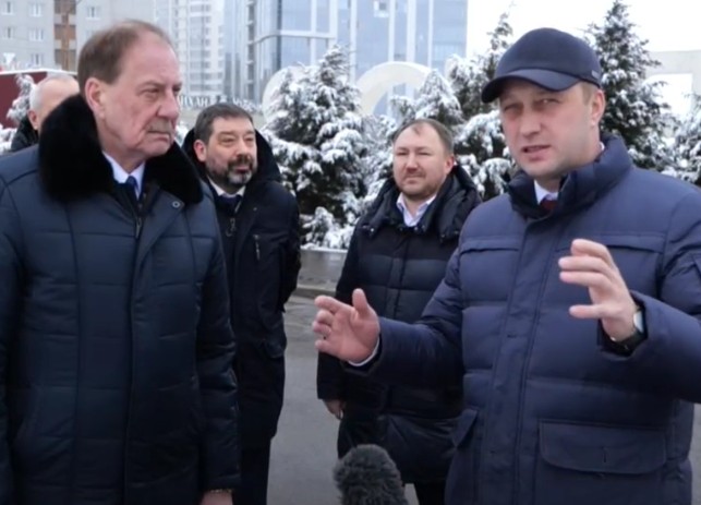 Реконструкция Славянской площади. Строительство дорожной развязки пока не началось