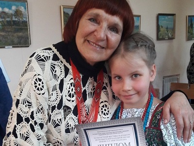 Учащаяся филиала Детской школы искусств с.Вязовка Дарья Кожевникова стала Лауреатом в номинации «Сольное народное пение»