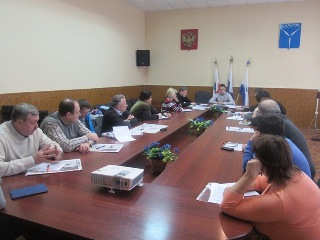 В администрации Октябрьского района состоялось совещание с руководителями управляющих компаний